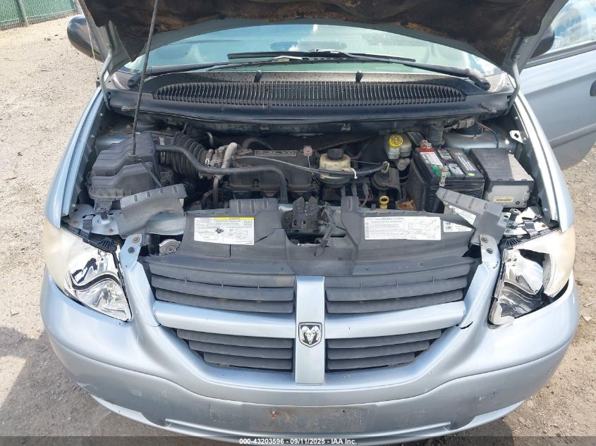 2006 Dodge Grand Caravan Se VIN: 1D4GP24R36B736204 Lot: 43203596