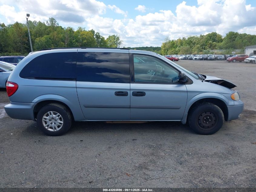 2006 Dodge Grand Caravan Se VIN: 1D4GP24R36B736204 Lot: 43203596