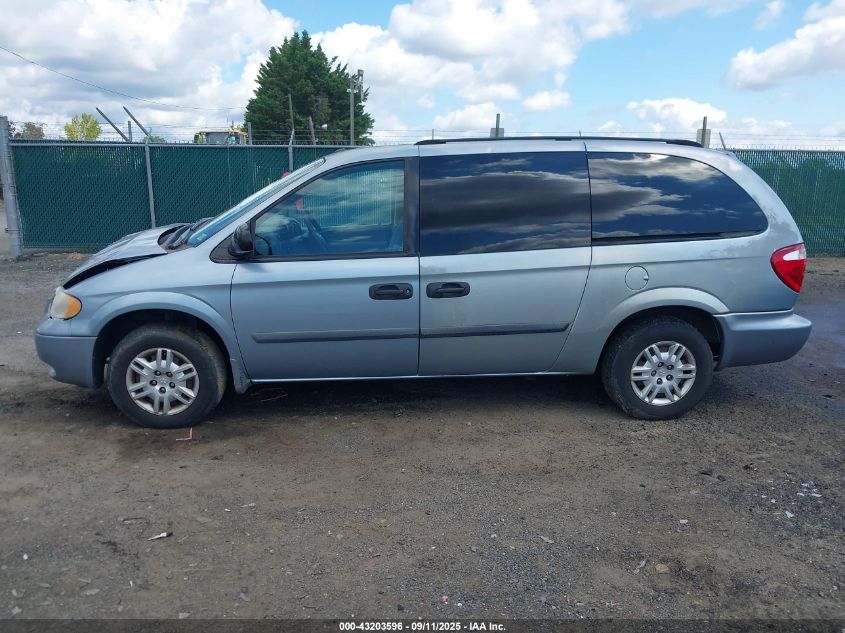 2006 Dodge Grand Caravan Se VIN: 1D4GP24R36B736204 Lot: 43203596