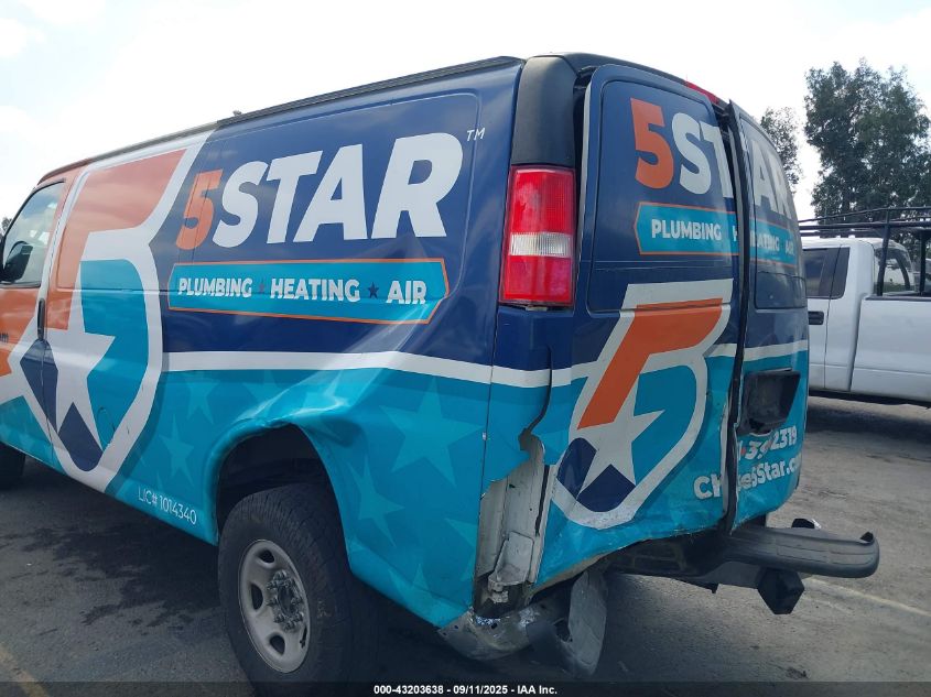 2016 GMC Savana 2500 Work Van VIN: 1GTW7AFF3G1903237 Lot: 43203638