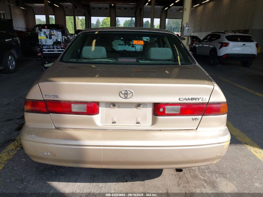 1999 Toyota Camry Le V6 VIN: JT2BF22K5X0208167 Lot: 43203663