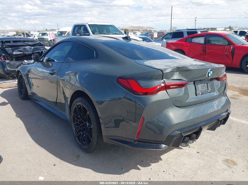 2024 BMW M4 VIN: WBS53AZ05RCR01486 Lot: 43203681