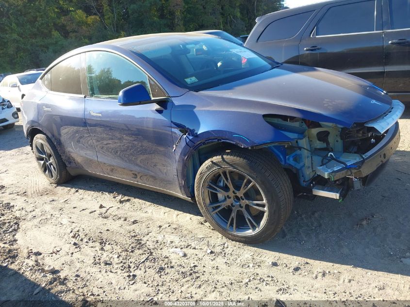 2024 Tesla Model Y Long Range Dual Motor All-Wheel Drive/Rwd VIN: 7SAYGDED6RF133719 Lot: 43203708