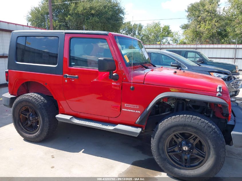 2010 Jeep Wrangler Sport VIN: 1J4AA2D16AL217305 Lot: 43203763