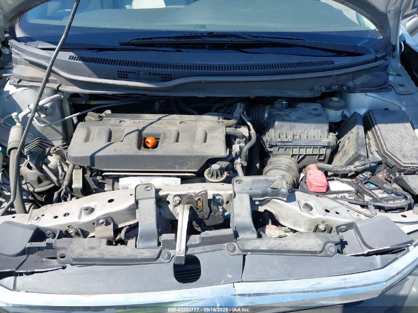 2012 Honda Civic Lx VIN: 19XFB2F53CE385973 Lot: 43203777