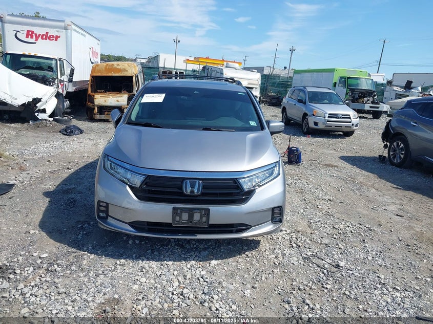 2023 Honda Odyssey Ex-L VIN: 5FNRL6H6XPB038289 Lot: 43203791