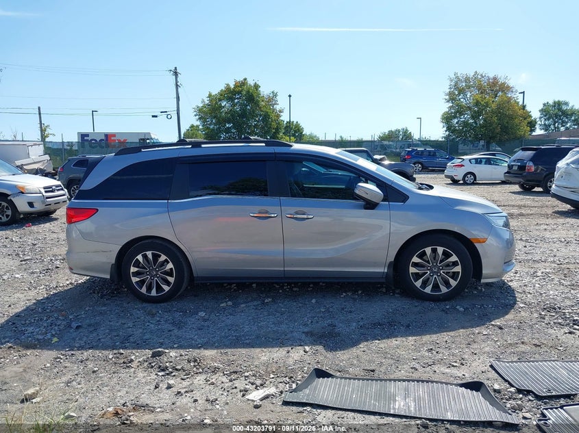 2023 Honda Odyssey Ex-L VIN: 5FNRL6H6XPB038289 Lot: 43203791