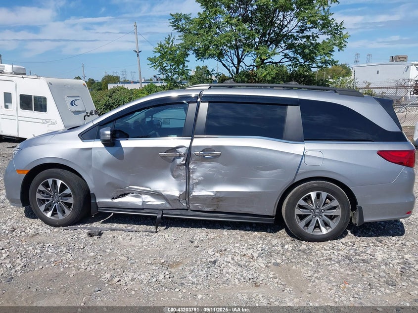 2023 Honda Odyssey Ex-L VIN: 5FNRL6H6XPB038289 Lot: 43203791