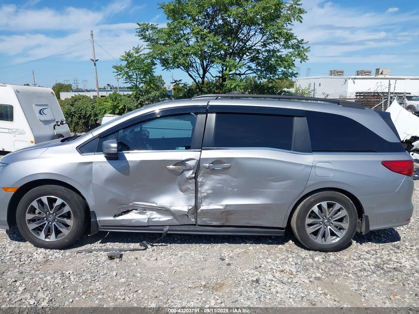 2023 Honda Odyssey Ex-L VIN: 5FNRL6H6XPB038289 Lot: 43203791