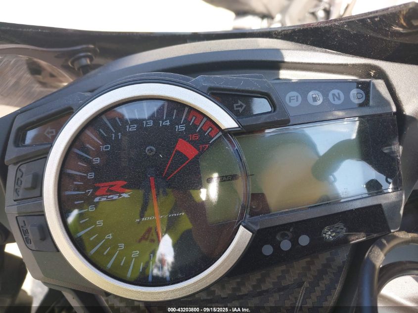 2025 Suzuki Gsx-R600 VIN: JS1GN7FA6S7100326 Lot: 43203800