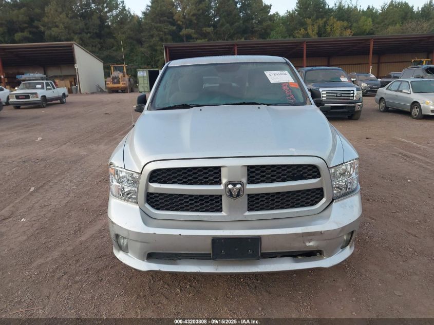 2017 Ram 1500 Express 4X4 6'4 Box VIN: 1C6RR7FGXHS572842 Lot: 43203808