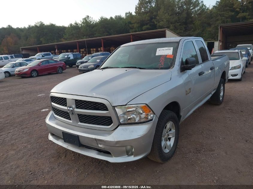 2017 Ram 1500 Express 4X4 6'4 Box VIN: 1C6RR7FGXHS572842 Lot: 43203808