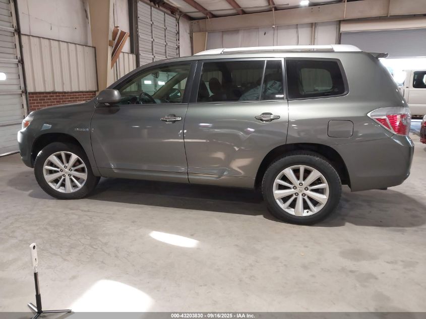 2008 Toyota Highlander Hybrid Limited VIN: JTEEW44A082024941 Lot: 43203830