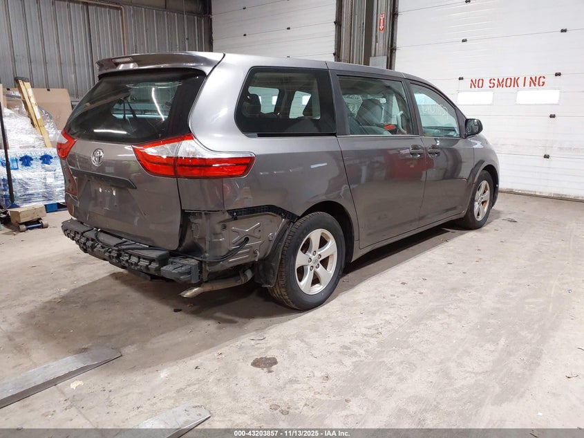 5TDZK3DC9GS740287 2016 TOYOTA SIENNA photo no. 4