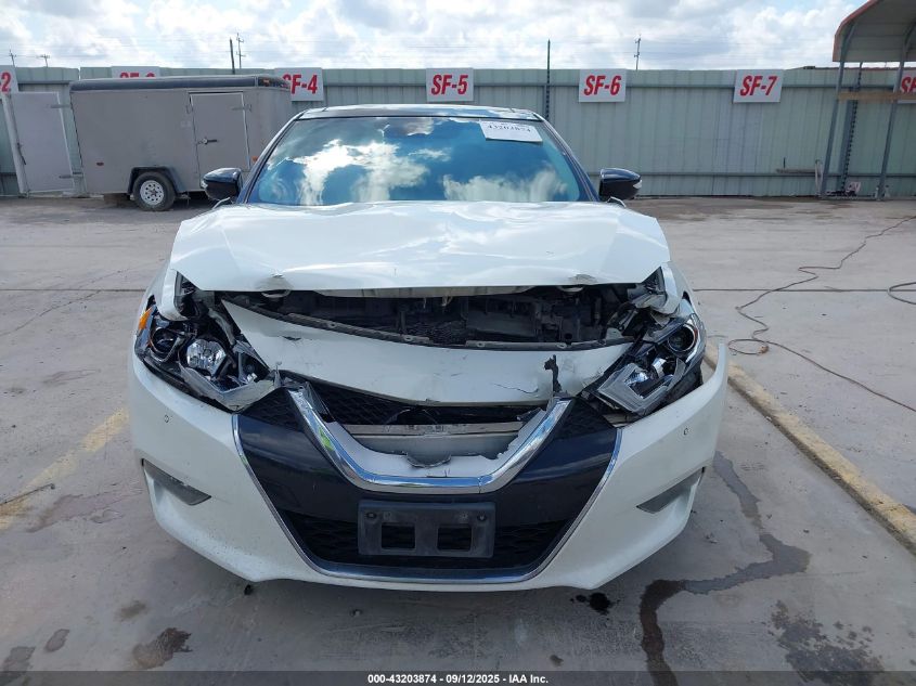 2017 Nissan Maxima 3.5 Platinum VIN: 1N4AA6AP4HC416875 Lot: 43203874