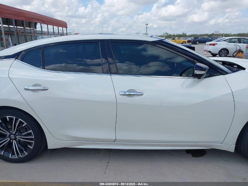 2017 Nissan Maxima 3.5 Platinum VIN: 1N4AA6AP4HC416875 Lot: 43203874