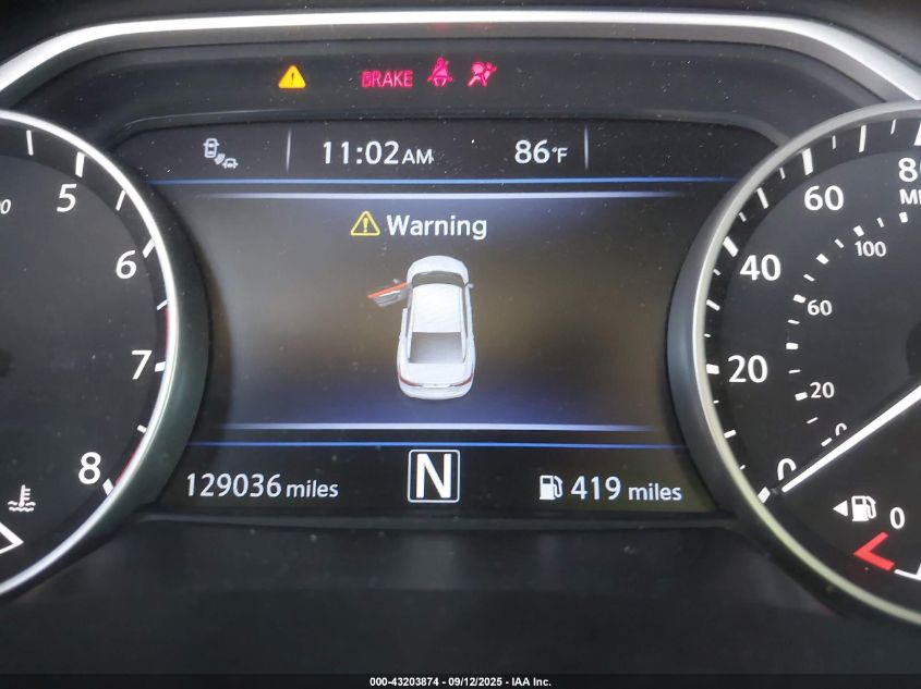 2017 Nissan Maxima 3.5 Platinum VIN: 1N4AA6AP4HC416875 Lot: 43203874