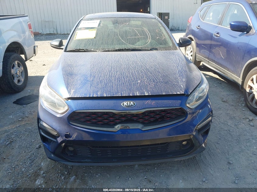2021 Kia Forte Gt-Line VIN: 3KPF34AD5ME332846 Lot: 43203904
