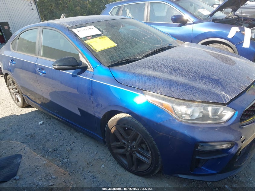 2021 Kia Forte Gt-Line VIN: 3KPF34AD5ME332846 Lot: 43203904