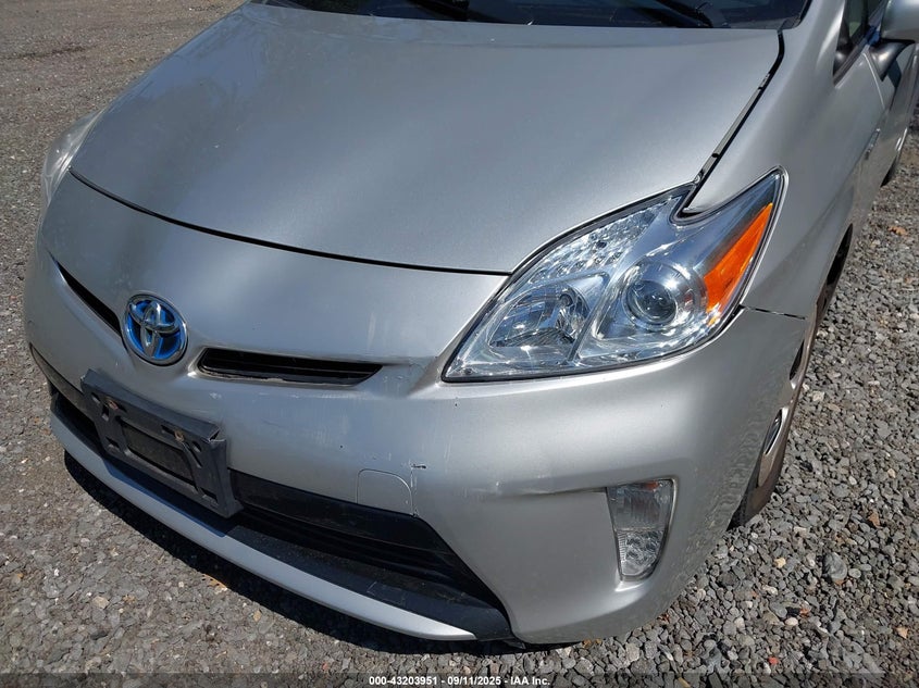 2013 Toyota Prius Two VIN: JTDKN3DU7D0348425 Lot: 43203951