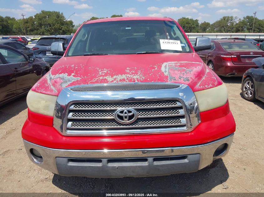 2007 Toyota Tundra Sr5 5.7L V8 VIN: 5TBEV54117S453826 Lot: 43203993