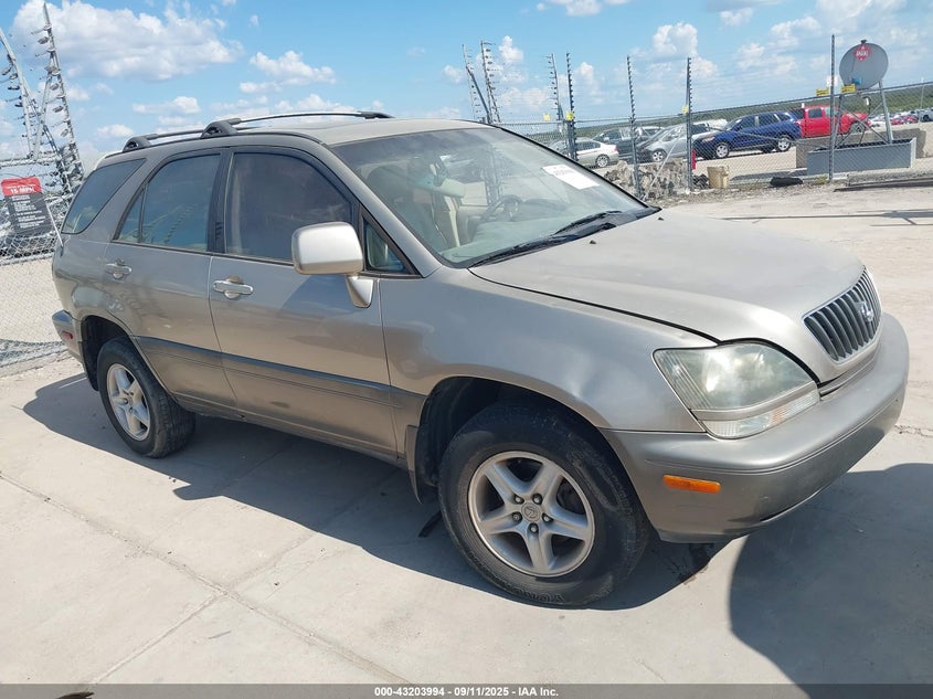 2000 Lexus Rx 300 VIN: JT6HF10UXY0164403 Lot: 43203994