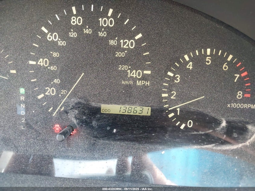 2000 Lexus Rx 300 VIN: JT6HF10UXY0164403 Lot: 43203994