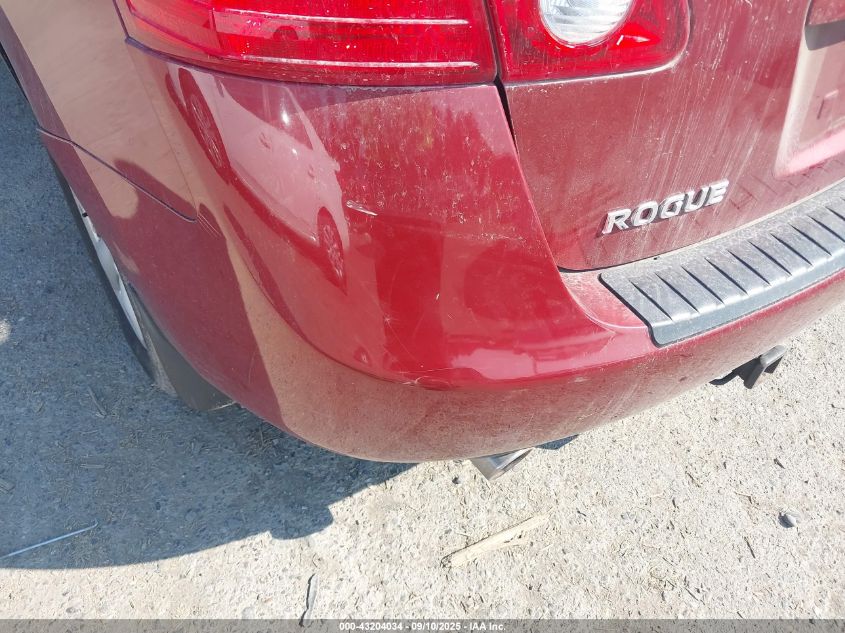 2008 Nissan Rogue Sl VIN: JN8AS58VX8W133292 Lot: 43204034