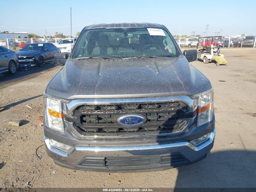 2021 Ford F-150 Xlt VIN: 1FTEX1C56MFC96255 Lot: 43204052