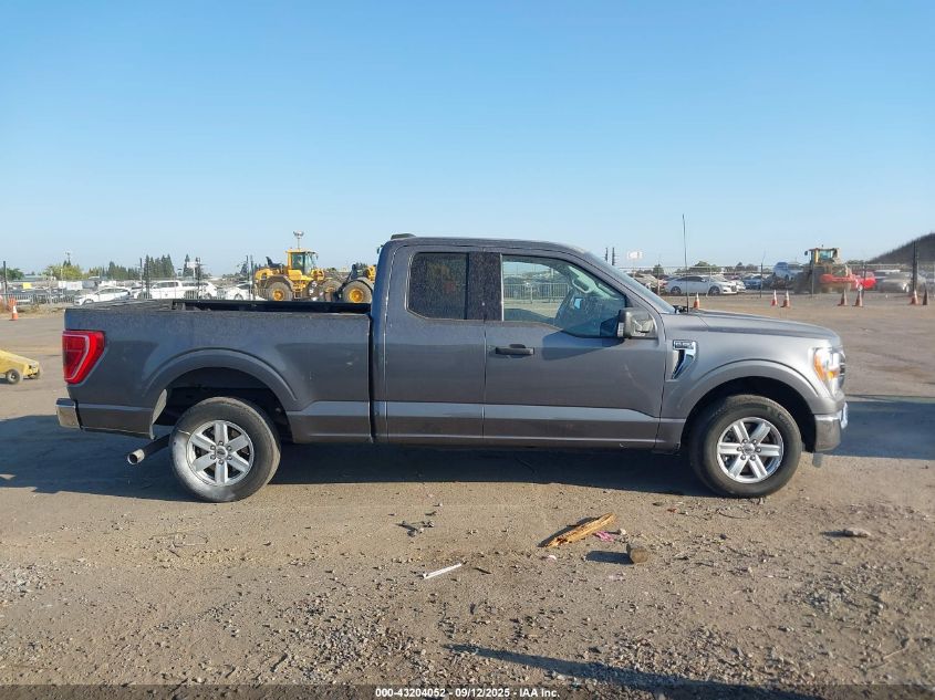 2021 Ford F-150 Xlt VIN: 1FTEX1C56MFC96255 Lot: 43204052