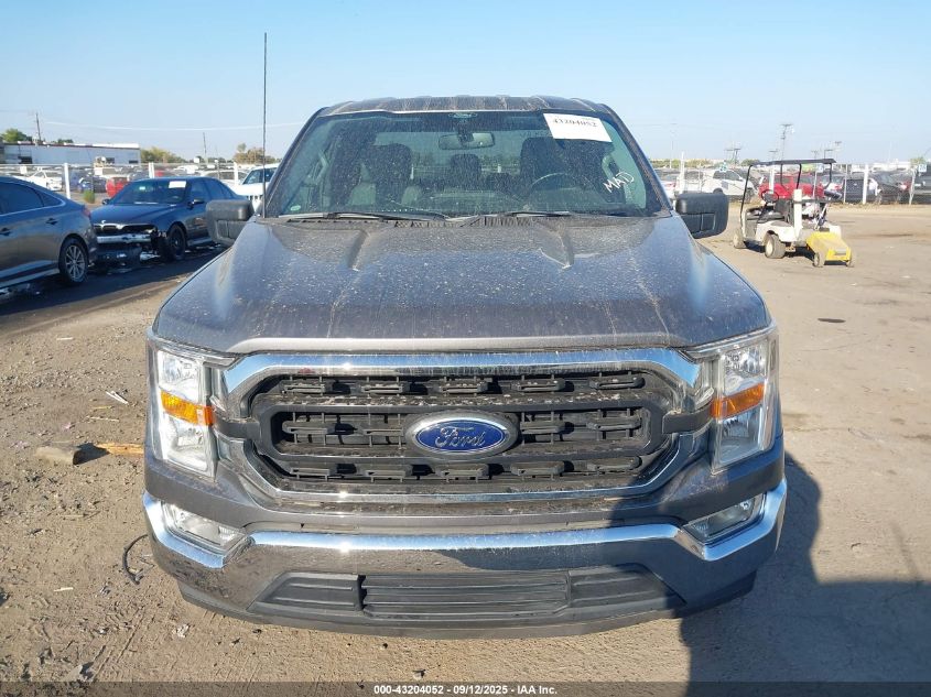 2021 Ford F-150 Xlt VIN: 1FTEX1C56MFC96255 Lot: 43204052