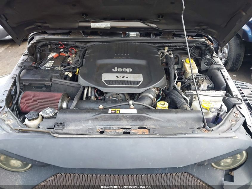 2016 Jeep Wrangler Unlimited Sahara VIN: 1C4BJWEG0GL202702 Lot: 43204099