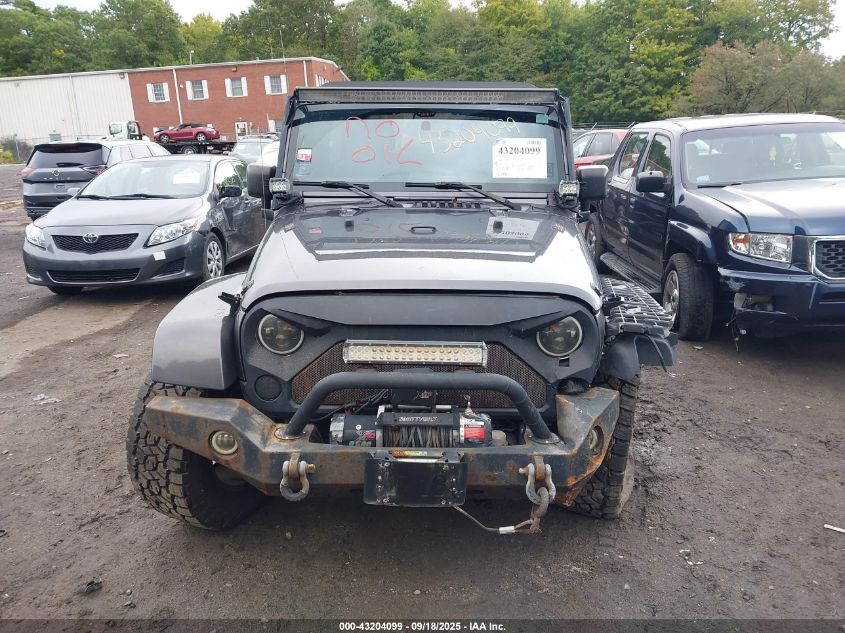 2016 Jeep Wrangler Unlimited Sahara VIN: 1C4BJWEG0GL202702 Lot: 43204099