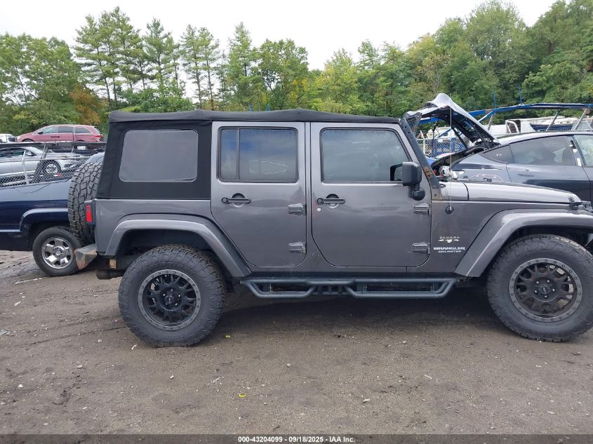 2016 Jeep Wrangler Unlimited Sahara VIN: 1C4BJWEG0GL202702 Lot: 43204099