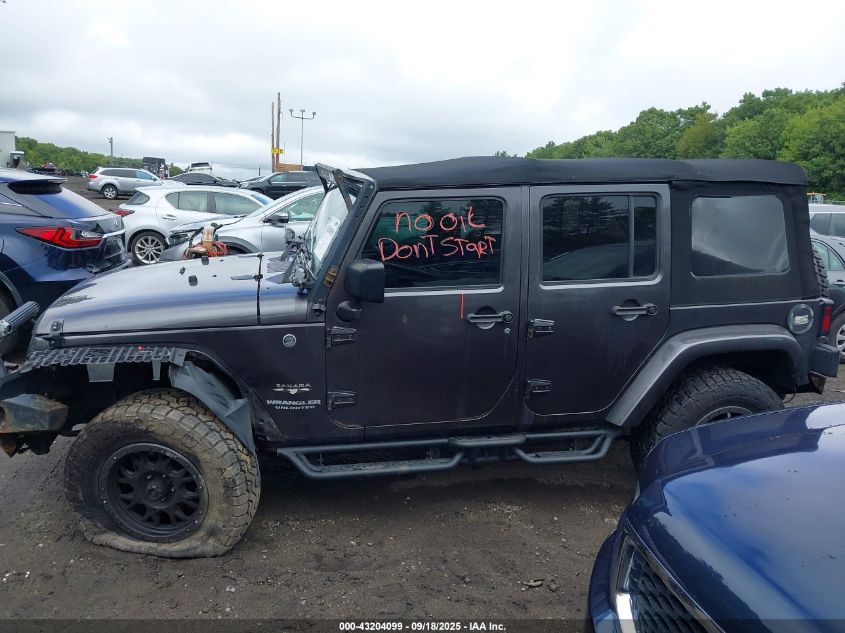 2016 Jeep Wrangler Unlimited Sahara VIN: 1C4BJWEG0GL202702 Lot: 43204099