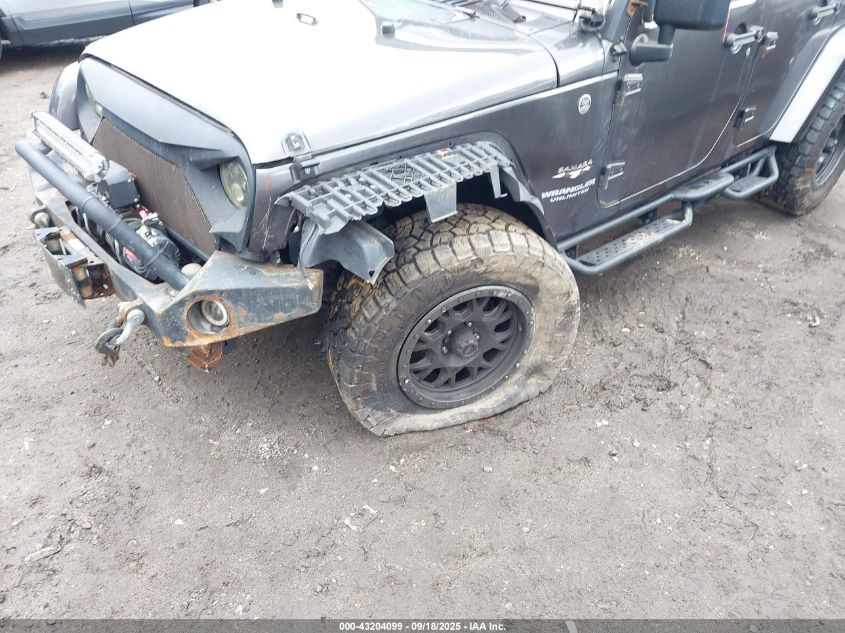 2016 Jeep Wrangler Unlimited Sahara VIN: 1C4BJWEG0GL202702 Lot: 43204099