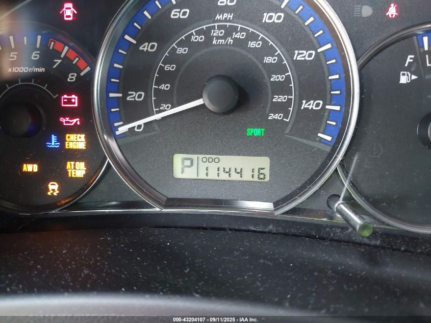 2011 Subaru Forester 2.5X Limited VIN: JF2SHAEC6BH732729 Lot: 43204107