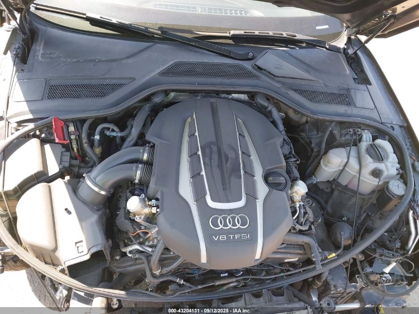 2014 Audi A8 L 4.0T VIN: WAUR2AFD2EN005502 Lot: 43204131