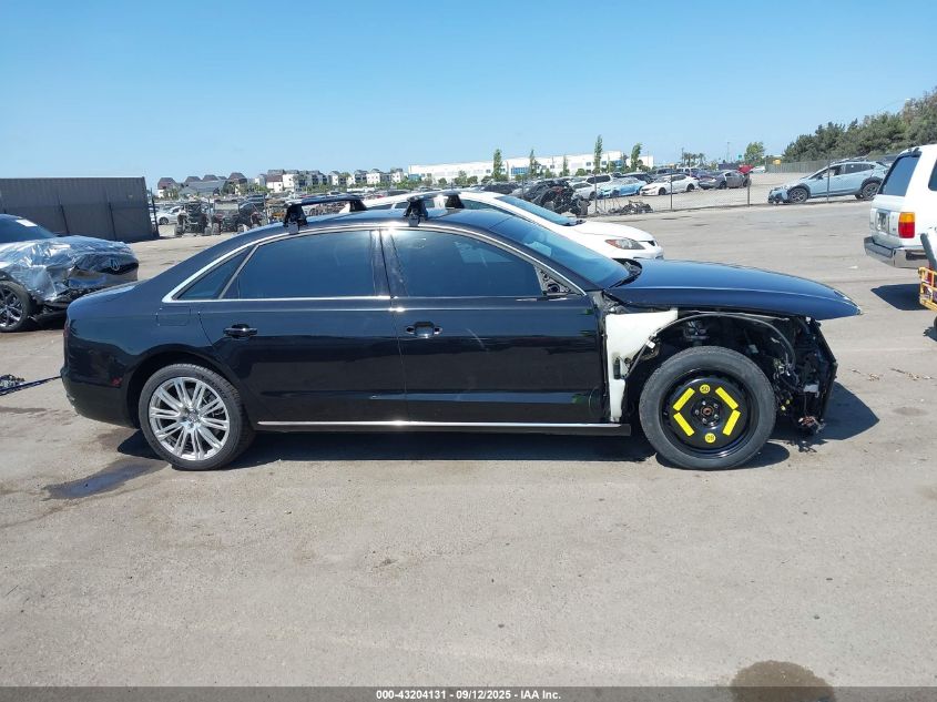 2014 Audi A8 L 4.0T VIN: WAUR2AFD2EN005502 Lot: 43204131