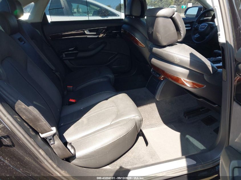 2014 Audi A8 L 4.0T VIN: WAUR2AFD2EN005502 Lot: 43204131