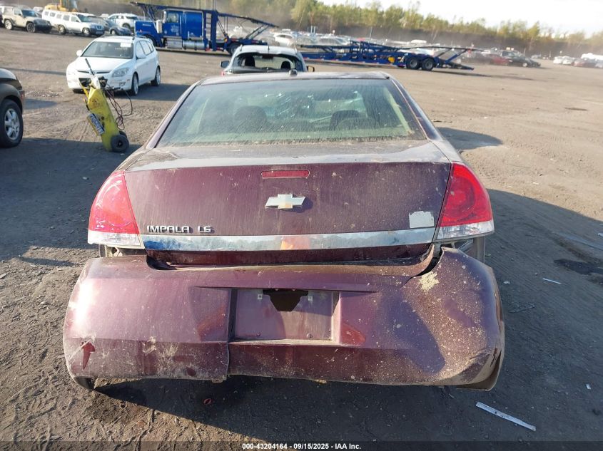 2007 Chevrolet Impala Ls VIN: 2G1WB58N379288123 Lot: 43204164