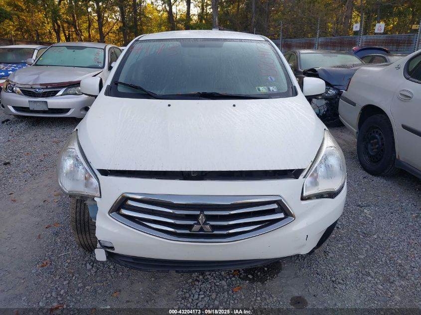 2019 Mitsubishi Mirage G4 Es VIN: ML32F3FJXKHF04364 Lot: 43204173