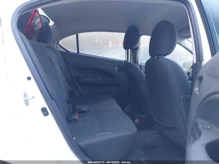 2019 Mitsubishi Mirage G4 Es VIN: ML32F3FJXKHF04364 Lot: 43204173