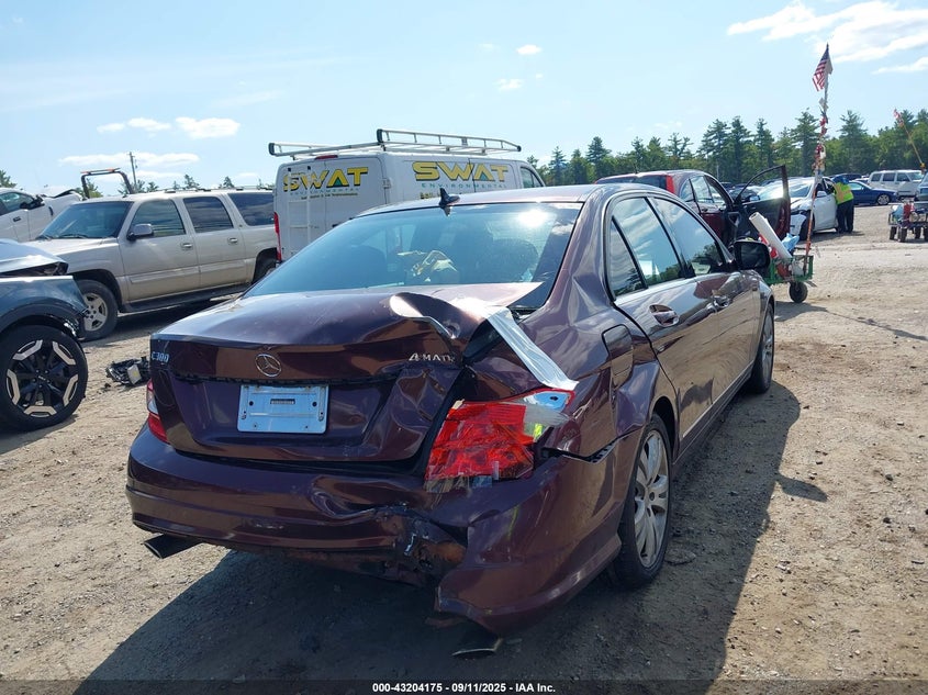 2008 Mercedes-Benz C 300 Luxury 4Matic VIN: WDDGF81X98F079464 Lot: 43204175