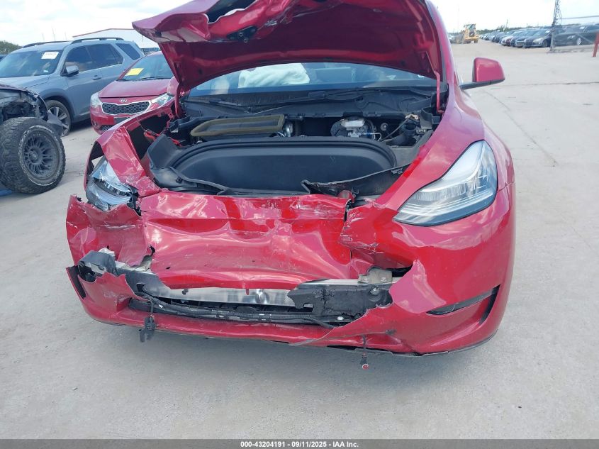 2021 Tesla Model Y Long Range Dual Motor All-Wheel Drive VIN: 5YJYGDEE0MF108359 Lot: 43204191