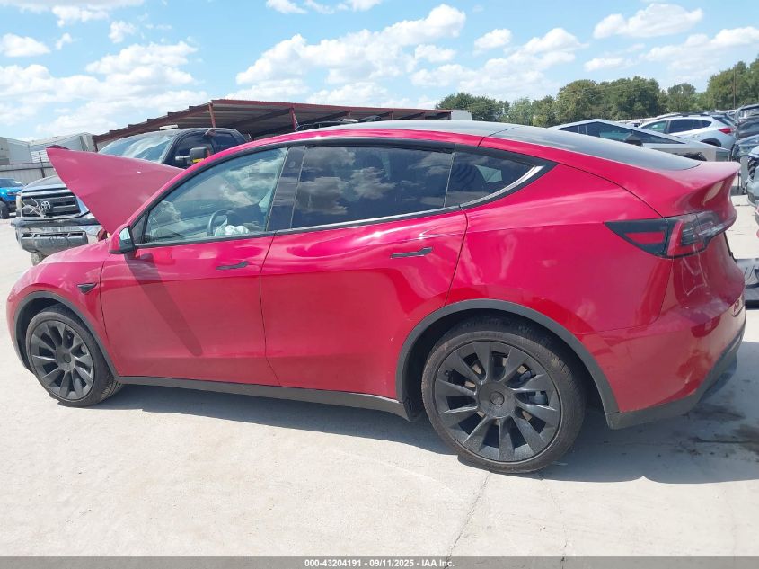 2021 Tesla Model Y Long Range Dual Motor All-Wheel Drive VIN: 5YJYGDEE0MF108359 Lot: 43204191