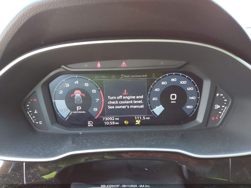 2021 Audi Q3 Premium 40 Tfsi Quattro Tiptronic VIN: WA1AUCF39M1128212 Lot: 43204197