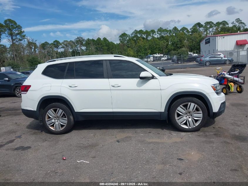 2019 Volkswagen Atlas 3.6L V6 Se W/Technology VIN: 1V2UR2CA5KC537406 Lot: 43204240