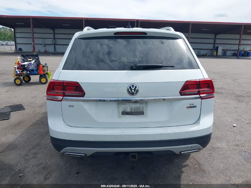 2019 Volkswagen Atlas 3.6L V6 Se W/Technology VIN: 1V2UR2CA5KC537406 Lot: 43204240