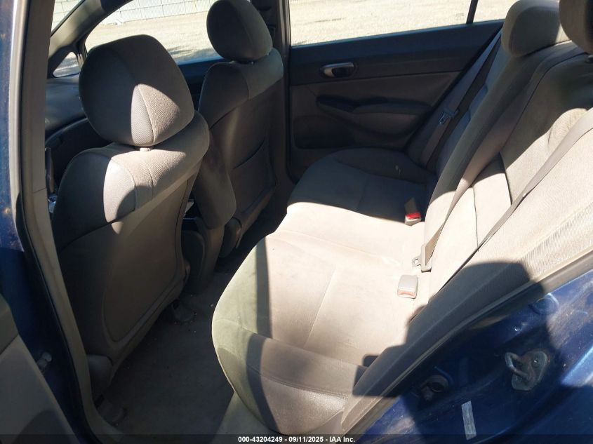 2007 Honda Civic Lx VIN: 2HGFA16587H510622 Lot: 43204249